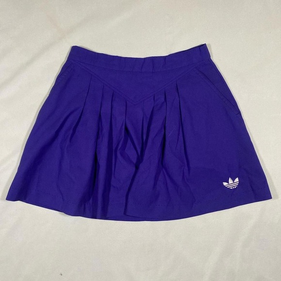 adidas Dresses & Skirts - Vintage Adidas Skirt Purple Pleated Tennis Y2K 90s Athletic Retro Made in USA